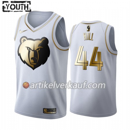NBA Memphis Grizzlies Trikot Solomon Hill 44 Nike 2019-2020 Weiß Golden Edition Swingman - Kinder